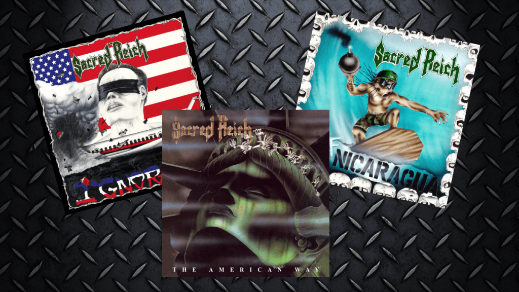 Sacred Reich – Ignorance, Surf Nicaragua, The American Way