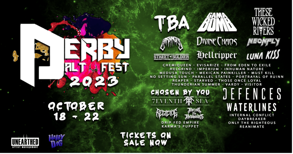 News – Derby Alt Fest 2023 – Unearthed Music 